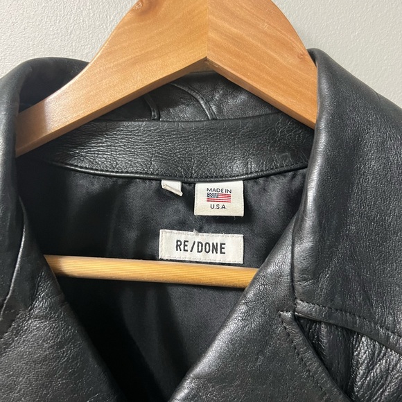 RE/DONE leather jacket - Picture 2 of 5